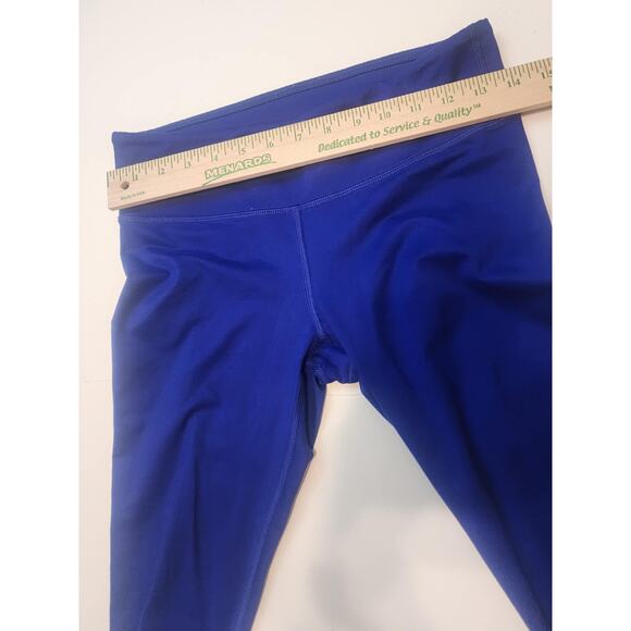 Fabletics Salar Solid Powerhold 7/8 Leggings, Small, Blue, Midrise - Picture 4 of 5